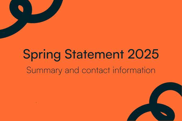 Spring Statement 2025 Summary